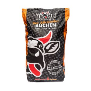BBQUH Holzkohle aus Buche, Premium Qualität